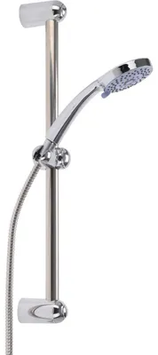 Produktbild von Bathroom Solutions® - Badezimmerset - Duschkopf und Schlauch mit 5 Funktionen Halterung - 8720573365185