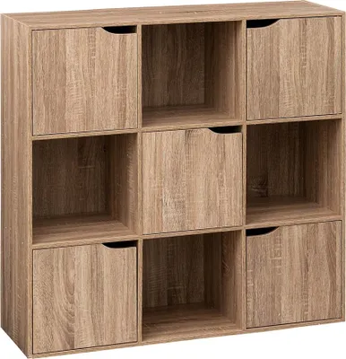 Image de Eazy Living Bibliothèque 9 compartiments Aris