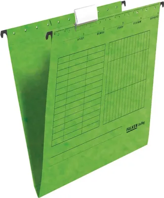Obrázek produktu pro FALKEN 80002520 25 složek závěsných spisů UNIREG zelený