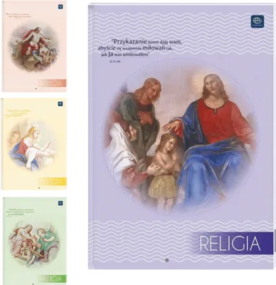 Zdjęcie produktu dla Zeszyt Religijny A5 32k – Uporządkuj swoje myśli i refleksje w każdym kolorze!