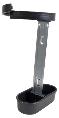 Flashenhalter aus Kunststoff, 2 Stück, mit Befestigung
