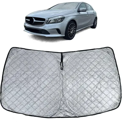 Für Mercedes A Klasse W176 2012-18 Sonnenschutz Verdunklung Frontscheibe Thermo in der Farbe von Carparts-Online GmbH
