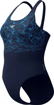 Produktbild von Speedo Badeanzug Hyperboom für Damen, Farbe:Blau, Größe:46