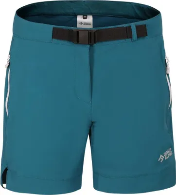 Teal Damen Shorts "Cruise Short Lady Wandershort" von DirectAlpine mit zwei Reißverschlusstaschen und verstellbarem Gürtel.