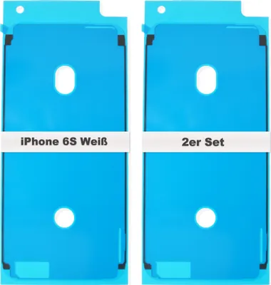 Produktbild von 2x iPhone 6S Rahmen LCD Display Kleber Dichtung Klebefolie Adhesive Weiß