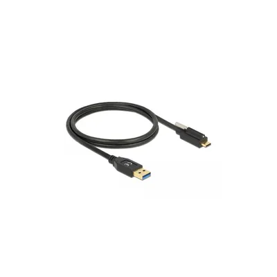 Immagine prodotto di DELOCK DeLOCK 83717 Cavo USB USB 3.2 Gen 2 (3.1 Gen 2) 1 m USB A USB C Nero