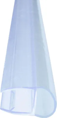 Produktbild von Bagnoxx Duschdichtung Spaltdichtung, 100cm, transparent, Hohlkammerprofil, 8mm, Duschdichtungen für Duschtüren im Badezimmer, Türdichtung unten, gegen Spritzwasser, PVC
