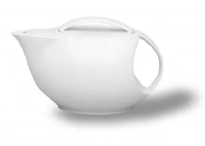 Produktbild von Teekanne, tschechisches Porzellan, Loos, 1 l, weiß, Thun 1794