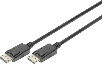 Zdjęcie produktu dla Digitus Kabel przyłączeniowy DisplayPort, 2 m, DisplayPort, DisplayPort, Męska, Męska, 4096 x 2160 px