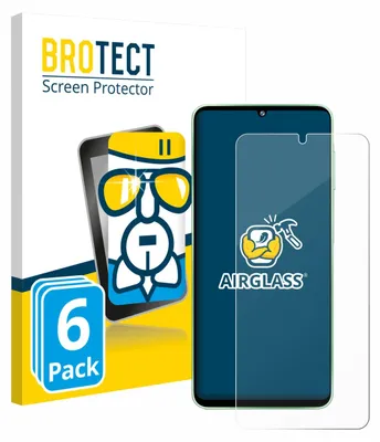 Produktbild von 6x BROTECT Schutzglas für Samsung Galaxy F70e Schutzfolie Panzer Folie Glas Display Schutz klar