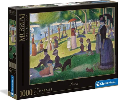 Image de Clementoni Puzzle 1000el Musée Georges Seurat Un dimanche après-midi sur l'île de la Grande Jatte 39613 p6