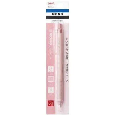 Obrázok produktu pre Tombow MONO graph Lite Mechanická ceruzka - 0,5 mm - Sivoružová