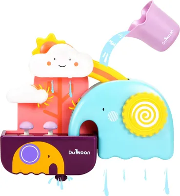 Productafbeelding van Luna badspeelgoed, olifant, badspeelgoed, waterspeelgoed, speelstation, geschikt voor kinderen vanaf 6 maanden