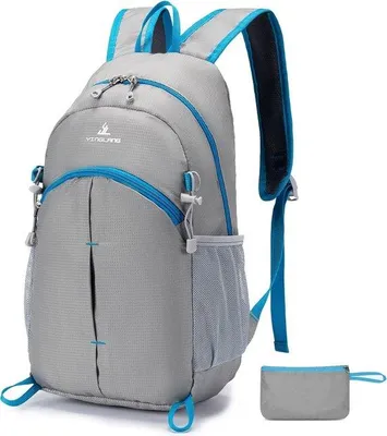 Produktbild von Famanu Faltbarer Reise-Rucksack 20L - Ultraleicht, Wasserfest, Ideal für Outdoor und Reisen