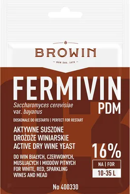 Immagine prodotto di Lievito secco Browin Fermivin Pdm