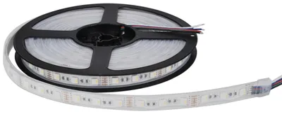 Produktbild von ENOVALITE LED-Streifen 3 W/m 3000 K einstellbar in bunt und warmweiß (RGBWW) dimmbar