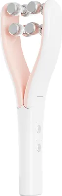 Produktbild von INF EMS Mikrostrom & Hochfrequenz-Vibrations-Gesichtsmassager für V-Lifting Rosa