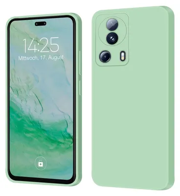 Produktbild von Hülle für Xiaomi 13 Lite 5G Case Cover Bumper Smartphone Softgrip Schutzhülle Farbe: Türkis
