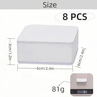 Produktbild von 8 Stück selbstklebende Möbelerhöhungen für Sofa, Stuhl, Bett und Tisch