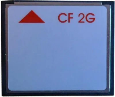 Immagine prodotto di Scheda di memoria CompactFlash da 2 GB con memoria flash SLC, conforme alla direttiva RoHS