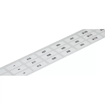 Produktbild von WAGO 210-808 - Weiß - Abgerundetes Rechteck - 9.5 x 25 mm - 82,7 g - 1500 Stück(e)