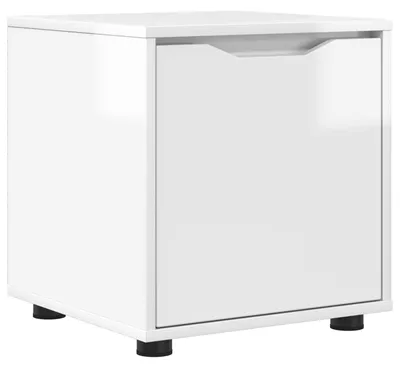 Immagine prodotto di vidaXL Mobile da bagno bianco lucido 40,5 x 40 x 44 cm