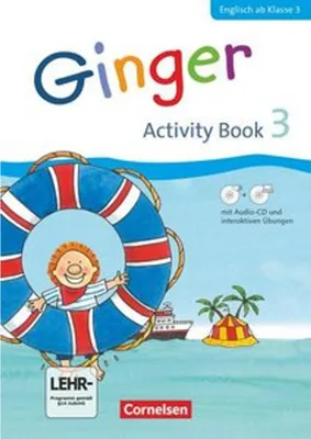 Immagine prodotto di Ginger 3. Schuljahr - Allgemeine Ausgabe - Activity Book mit interaktiven Übungen auf scook.de