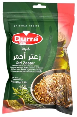 Image de Mélange d'épices du Moyen-Orient « Red Thyme Durra Zaatar » 400 g