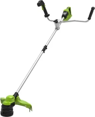 Produktbild von Greenworks GD24X2BCB 2 x 24 V Accu-Grasschneider - ohne Akku und Ladegerät