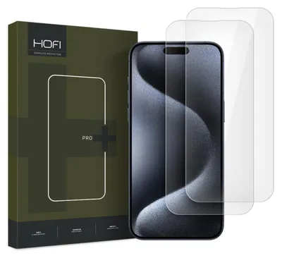 Obrázok produktu pre Tvrdené Sklo Hofi Glass Pro+ 2 Balenie Iphone 16 Clear