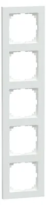 Produktbild von MERTEN M-Pure-Rahmen MEG40503625 M-Pure 5f. aktivweiß