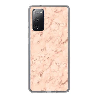 Produktbild von MuchoWow® Handyhülle Schutzhülle Hülle für Samsung Galaxy S20 FE Marmor - Roségold - Muster - Luxus Silikon Softcase Handy Hülle - Abdeckung