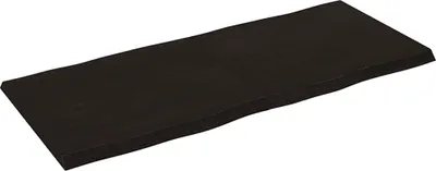 Produktbild von vidaXL Tischplatte 140x60x(2-4) cm Massivholz Behandelt Baumkante