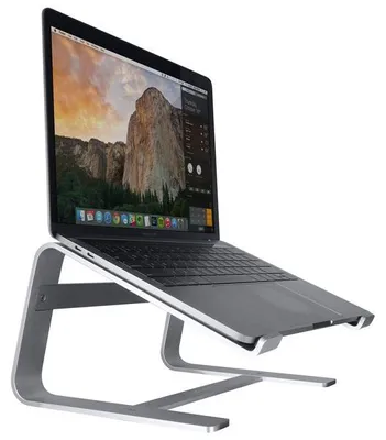 Produktbild von Macally ASTANDSG, Laptop-Ständer, Grau, Aluminium, 25,4 cm (10"), 43,2 cm (17"), -19 - 19°