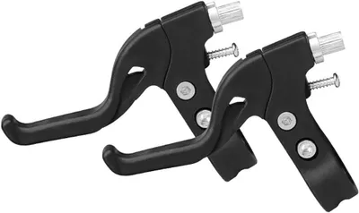 Imagen del producto de Palancas de freno para bicicleta infantil, diseño ergonómico, 1 par, para manillar de 22 mm, fabricadas en nylon