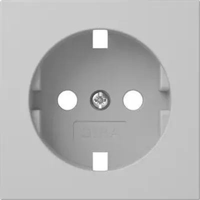 Produktbild von Gira Abd. SCHUKO-Steckd. System 55 Grau m 4920015