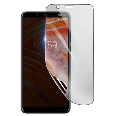 Obrázok produktu pre 3mk, hydrogélová ochrana displeja odolná proti nárazom a poškriabaniu pre Nokia 3.1, priehľadná