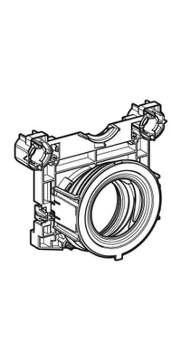 Produktbild von Geberit 243984001 Geberit ONE Anschlussstutzenhalter