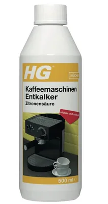 Produktbild von HG Kaffeemaschinen Entkalker Zitronensäure 0,5L (1er Pack)