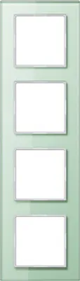 Image de Jung Cadre quadruple A création blanc mat AC584GLWMT (AC584GLWMT)