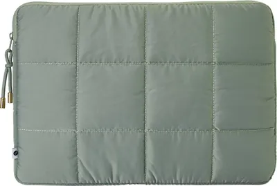Immagine prodotto di Selencia Puffy Laptop Sleeve 15-16 pollici - Custodia per laptop - Verde salvia