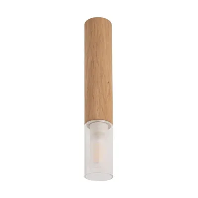 Zdjęcie produktu dla Reflektor spot Madera jasne drewno 1xG9x28W drewno wym:28x4x4cm IP20 Zuma Line