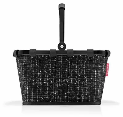 Immagine prodotto di reisenthel carrybag XS, Einkaufskorb, Korb, Picknickkorb, bouclé black, 5 L, BN7094