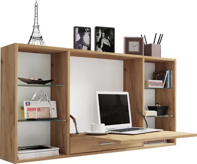 Immagine prodotto di Holz Schreibtisch Wandschreibtisch Teala
