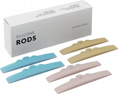Produktbild von Silikonrollen für Wimpernlifting Nanolash 3 Paare - Silikonpads für Wimpernlifting