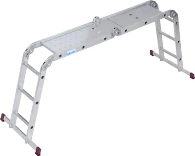 Zdjęcie produktu dla KRAUSE 085214 KRAUSE Gelenkleiter CORDA 4x 3 Sprossen