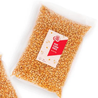 Produktbild von Popcornloop ® Premium Popcornmais "Butterfly" 5kg für Popcornmaschinen Kinopopcorn Beste Gold Qualität Vegan Glutenfrei Ohne Gentechnik