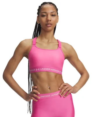 Obrázek produktu pro Podprsenka Under Armour Heatgear Sport, růžová, vysoká podpora