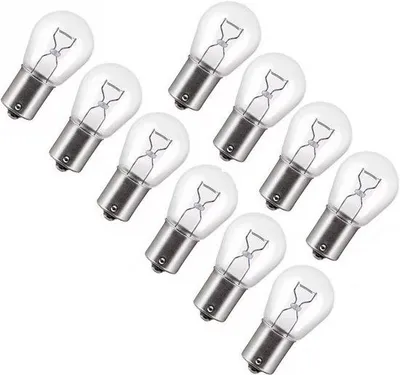 Productafbeelding van 10x P21W BA15S 24V Gloeilampen voor Vrachtwagen Verlichting met E-Keurmerk
