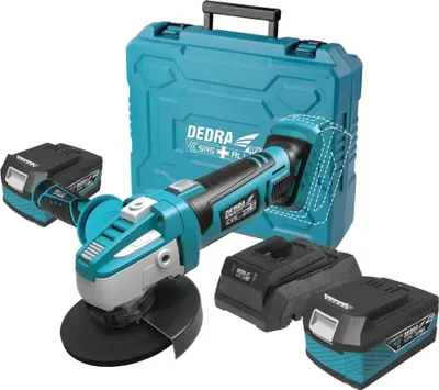 Zdjęcie produktu dla Szlifierka kątowa akumulatorowa 18V 2 x 4.0Ah z walizką